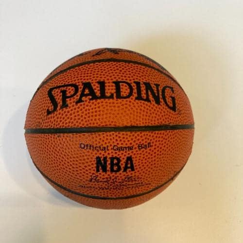 Bill Russell potpisao je Spalding NBA mini košarka sa JSA COA - AUTOGREME košarke