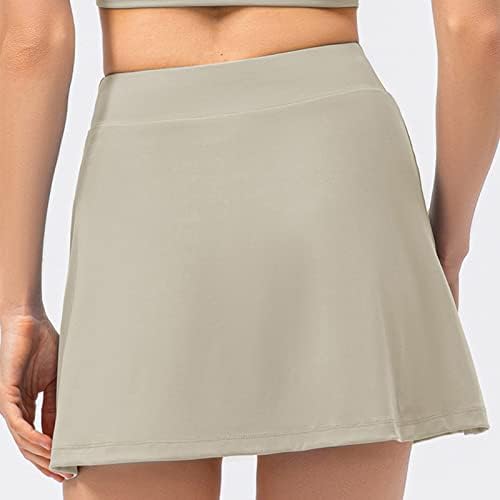 Ženska strana Splitske suknje za tenis Skraćenice Lagani salon Atletski kratke hlače Ljetne golf kratke hlače sa unutrašnjim i džepovima