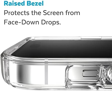 SPECK CLEAR iPhone 14 Pro Max Case - Zaštita od pada sa dualnim slojem za otporan na ogrebotine Tanka futrola za telefon za 6,7 ​​inčni