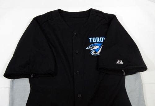 2011 Toronto Blue Jays # 67 Igra Izdana Praksa batina Black Jersey ST 46 124 - Igra Polovni MLB dresovi