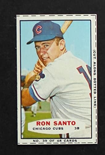 1966 Bazooka 39 Ron Santo Chicago Cubs Ex Cubs