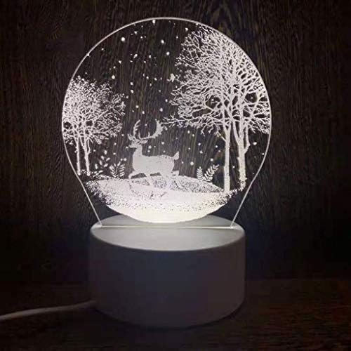 TFLABS Baby Night Light Led noćno svjetlo 3D noćno svjetlo kreativni poklon stolna lampa mala akrilna noćna lampa 3d lampe za uređenje dječje sobe lampa za spavaću sobu