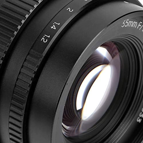 35mm F1.2-F16 e nosač velikog otvora blende portret ručno sočivo kamere za Sony A3000/A6500/A6300/A6400/A6000/A5100/A5000 kamere