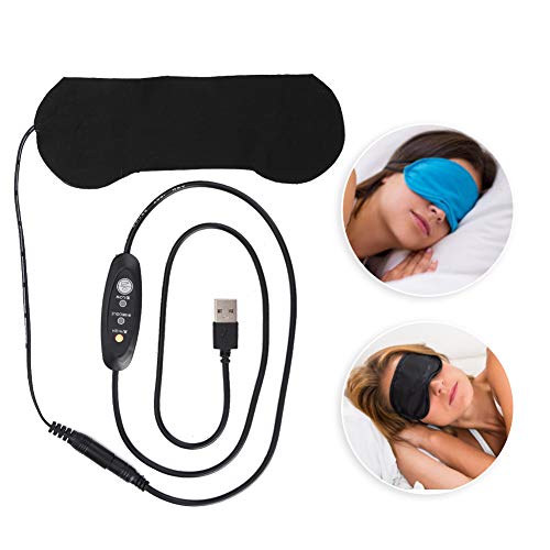 Grijana maska za oči, prijenosni USB električni jastučić za grijanje jastučića za oči grijani jastučić Mat grijač Lima, ublažavanje
