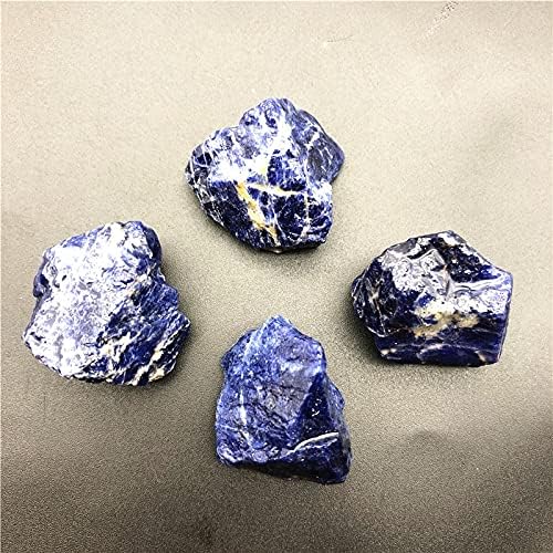 Laaalid XN216 1pc Prirodni grubi sodalitni sirovi kvarcni dragi kamenje stijene uzorke reiki ljekoviti docreti prirodno kamenje i