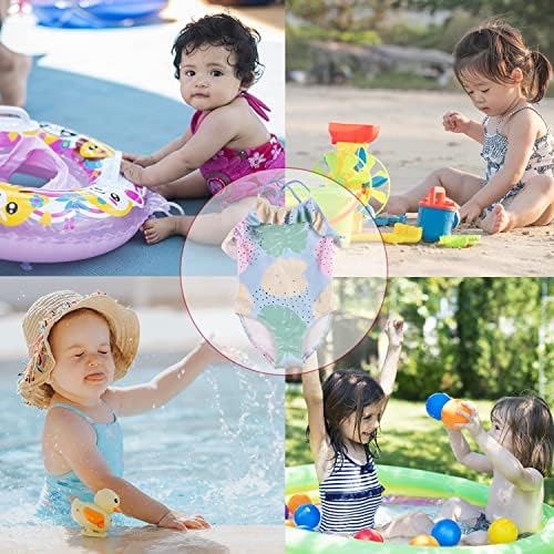 Dilon za bebe / Djevojke za dijete Jedan komad kupaći kostim Dojenčad Slatki kupaći kostimi kupaći odijela sa UPF 50+ Zaštita od sunca 3 mjeseca-5years