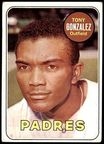 1969 TOPPS 501 YN Tony Gonzalez San Diego Padres Dobar Padres