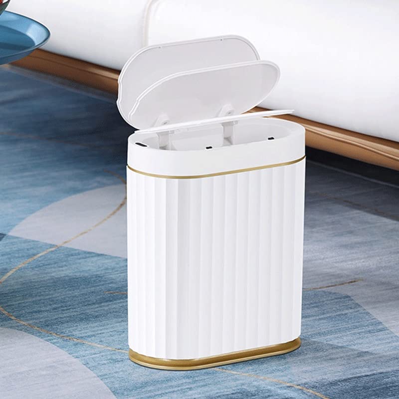 CZDYUF Smart Trash bin senzor za smeće za kuhinje za kuhinju kan za smeće za kupaonicu smeće bin Obiteljski dnevni boravak Cracks smeća može