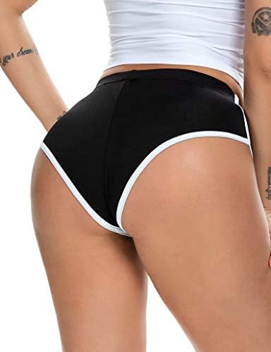 Yuyureal ženske kratke hlače sa niskim usponom Daisy Dukes plus trčanje vježbanja Fitness Sport High Cut Yoga plijen kratke hlače
