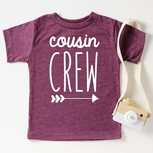 Cousin Crew Arrow majice i bodi za bebe i male dječake i djevojčice zabavne porodične odjeće