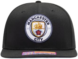 Fan Ink Manchester City 'Draft Night Podesiva Snapback Fudbalska Kapa | Kapa / Crna