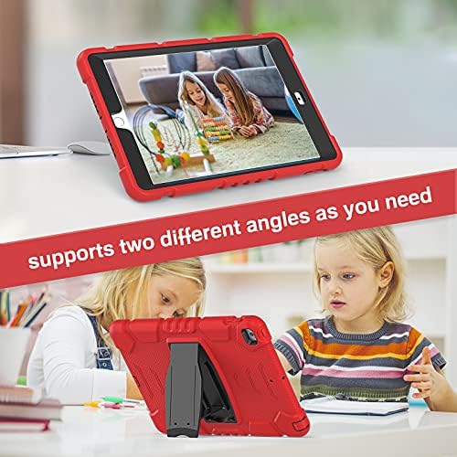 Tablet PC Case Kidsov slučaj kompatibilan sa iPad 10.2 (2019/2020), tri sloja PC + TPU hibridna teška udarna futrola, mekani zaštitni