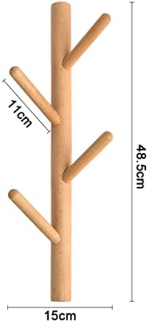 DFHH Priključak ručno rađeni ogranak Prirodni vječer za prirodno drvo Zidno montirano kuka za teške naime