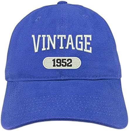 Trendy prodavnica odjeće Vintage 1952 vezena 71st rođendan opuštena pamučna kapa