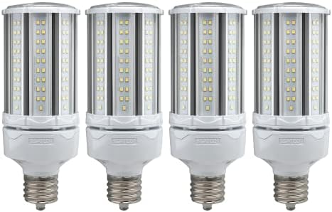 Satco S39394 Hi-Pro Svesmjerna LED kukuruzna lampa visokog lumena, HID-zamjena, industrijska i komercijalna Primjena, 100-277v, 5000K,