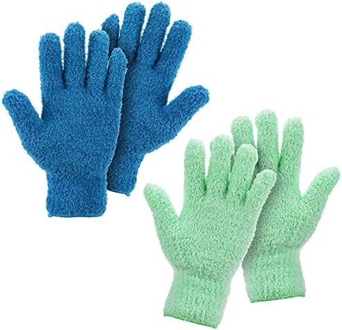 Grevosea rukavice od mikrovlakana, perive rukavice za čišćenje od mikrovlakana za višekratnu upotrebu rukavice za čišćenje bez dlačica