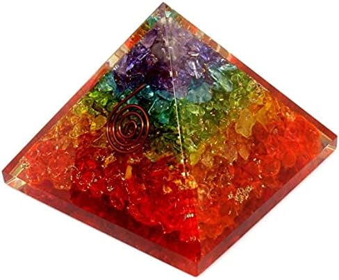 Orgone Pyramid Crystal Orgonit EMF Zaštita za ozdravljenje Pozitivne energetske generatore sedam čakri duhovne meditacije FENG SHUI