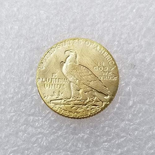 Wanderer Nickel 1910 5 Indijski poluočeni novčić Coin Copysovevenir Novelty Coin poklon