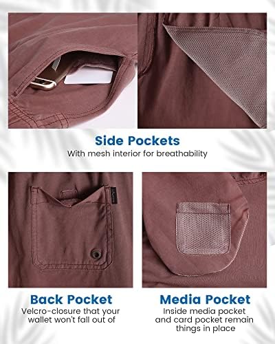 Maamgićevi muški šorc od 5 inča ublaženi ublaženi udobnost Udobnost Stretch kratke hlače sa džepom