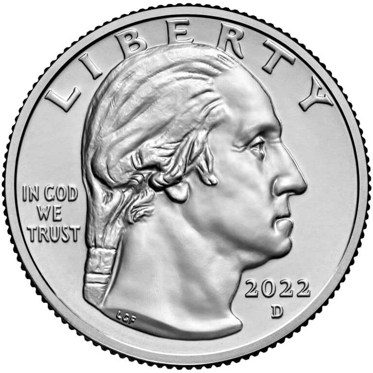 2022 P, D Amerikanka, Washington Nina Otero-Warren 2 Set za novčiće, P i D četvrt Nepricculirano