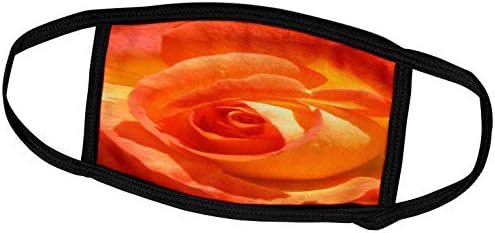 3drose Yves Creations Roses - Oko narančaste ruže - maske za lice