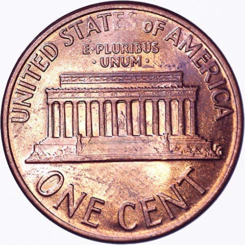 1974 D Lincoln Memorial Cent 1c o necrtenom