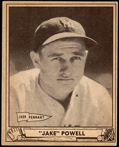 1940 Igrajte loptu 11 Jake Powell New York Yankees Dean's Cards 5 - Ex Yankees