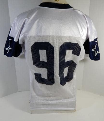2017 Dallas Cowboys Maliek Collins 96 Igra Izdana dres bijele prakse DP18919 - Neintred NFL igra rabljeni dresovi