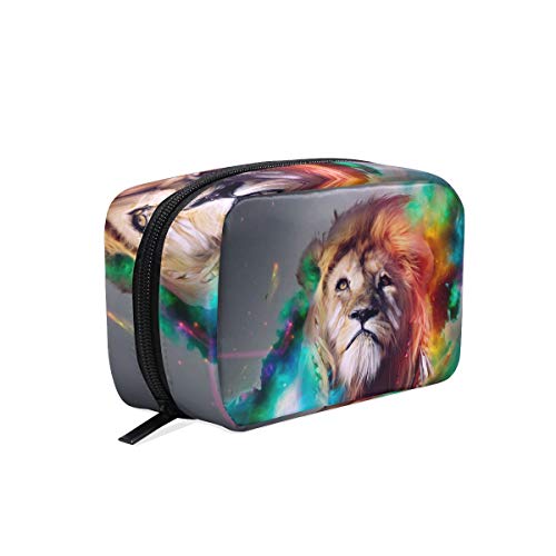 UNITESY akvarelne vrećice lav šminke prijenosne torbe za kozmetiku Travel Kozmetički organizator toaletna torba za šminkanje za žene