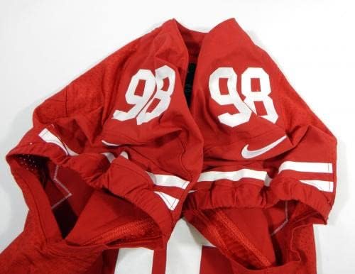 2013 San Francisco 49ers 98 Igra izdana Crveni dres 44 DP34848 - Neintred NFL igra rabljeni dresovi