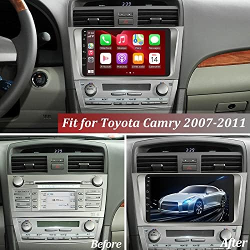 [2 + 32G] Android 11 Auto radio za Toyota Camry 2007 2008 2009 2010 2011 sa Apple Carplay i Android Auto, 9 inča zaslon osjetljiv