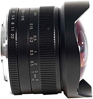 7 zanatlija 7,5 mm F2.8 II Ultra širokougaoni Fisheye APS-C ručni fiksni objektiv za Sony E Mount Camera Black…