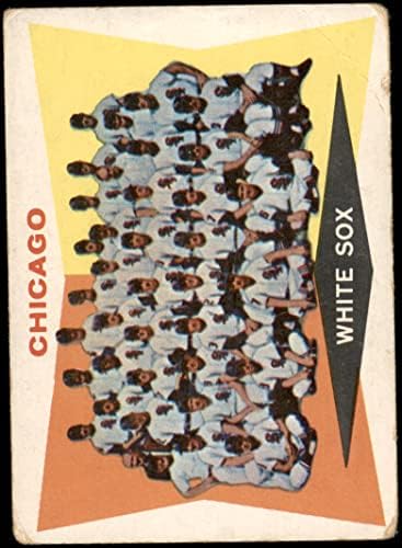 1960. topps 208 White Sox tim tima Chicago White Soxov bijeli sox