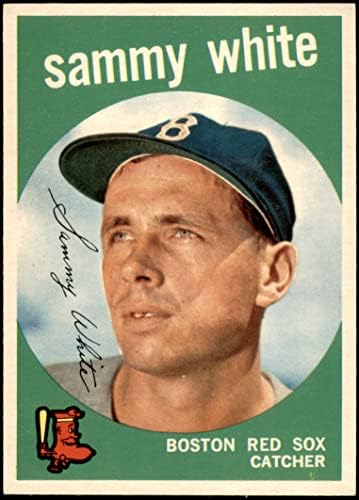 1959 TOPPS # 486 Sammy White Boston Red Sox Nm + Red Sox