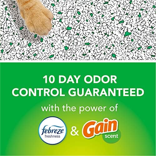 Fresh Step Advanced Cat leglo Gain miris, 37 lbs ukupno & Glad Forceflex zaštitu serije visok kese za smeće, 13 Gal, Gain Original