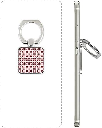 MAS ukras uzorak crveni bijeli kvadratni nosač zvona za držač za držač za držač za držač