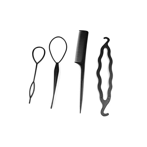 4 kom kosu zavrtnja klipni štitnik za čišćenje uređaja za borbu protiv pletenica za kosu za kosu