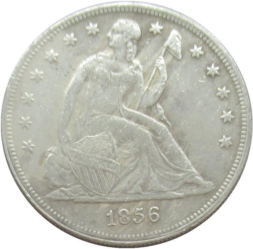 U.S. $ 1 zastava 1856 Prigodni kovanica sa srebrnim replikama