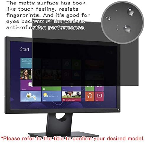 Synvy Zaštita ekrana za privatnost, kompatibilna sa Acer Ka272u Biipx/KA272Ubiipx 27 monitorom ekrana Anti Spy film Štitnici [ne kaljeno staklo]