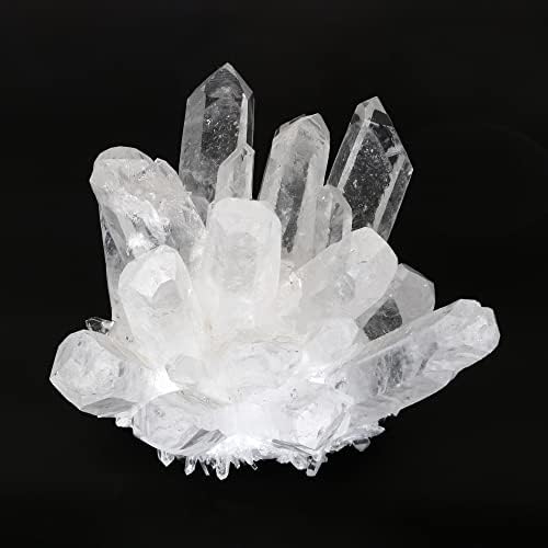 Veliki bijeli kvarcni klaster - prirodno liječenje kristalno geode - Kristal za kućni dekor, meditacija i balansiranje čakri - Sirovi