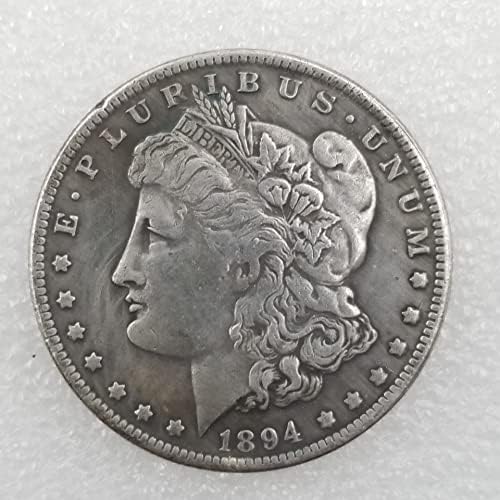 Starinski zanati 1894 p Mesing srebrni morgan radi stare srebrni dolar stranog srebrnog dolara antikne