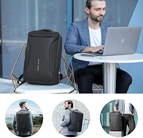 Vodootporan ruksak za putni let odgovara 17.3inch laptop & muški crossbody pack fanny pack kompaktni EDC kosilica za rezanje velikih struka paket torba
