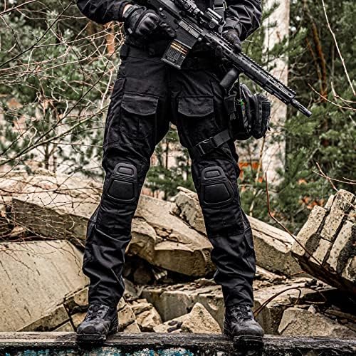 VOTAGOO borbene pantalone sa štitnicima za koljena, G3 Hunting Multicam pantalone za muškarce taktičke vojne Paintball pantalone Airsoft