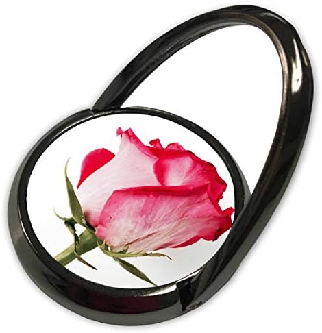 3Droza Robyn Hart Dizajn-Cvijeće - Slika ružičaste ruže - telefonski prsten