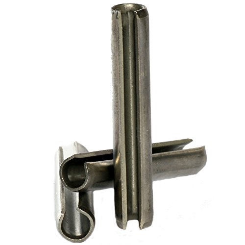 Baza vijaka M5 x 45 igle za zatezanje opruge sa prorezima od nerđajućeg čelika Sellock rolne igle DIN 1481 - 100 Pakovanje