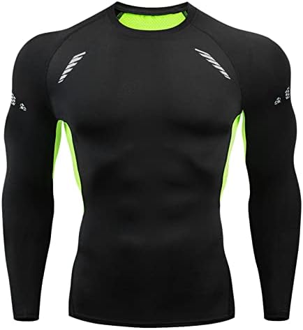 Xxbr muns fitness dugi rukav sportski sportski majica muške mišić atletičke teretane Kompresijska odjeća slatke majice