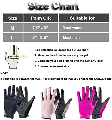 SUJAYU rukavice sa punim prstom Žene Muškarci, Super tanke rukavice za planinarenje biciklističke rukavice oprema za bicikle za odrasle,
