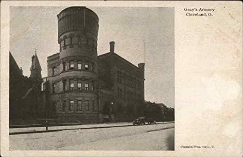 Gray's Armory Cleveland, OH, originalna antička razglednica