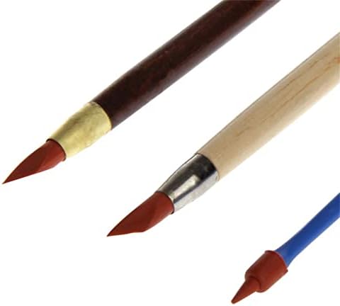 GENIGW 3kom silikonska gumena olovka za oblikovanje s dvije glave keramički glineni alati za skulpture Keramika rezbarenje