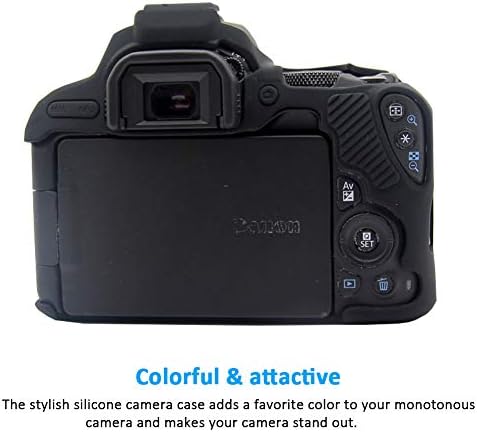 Easy Hood Case za Canon EOS Rebel SL2 SL3, zaštitni poklopac kućišta od mekog silikona protiv ogrebotina za zaštitu kože za Canon